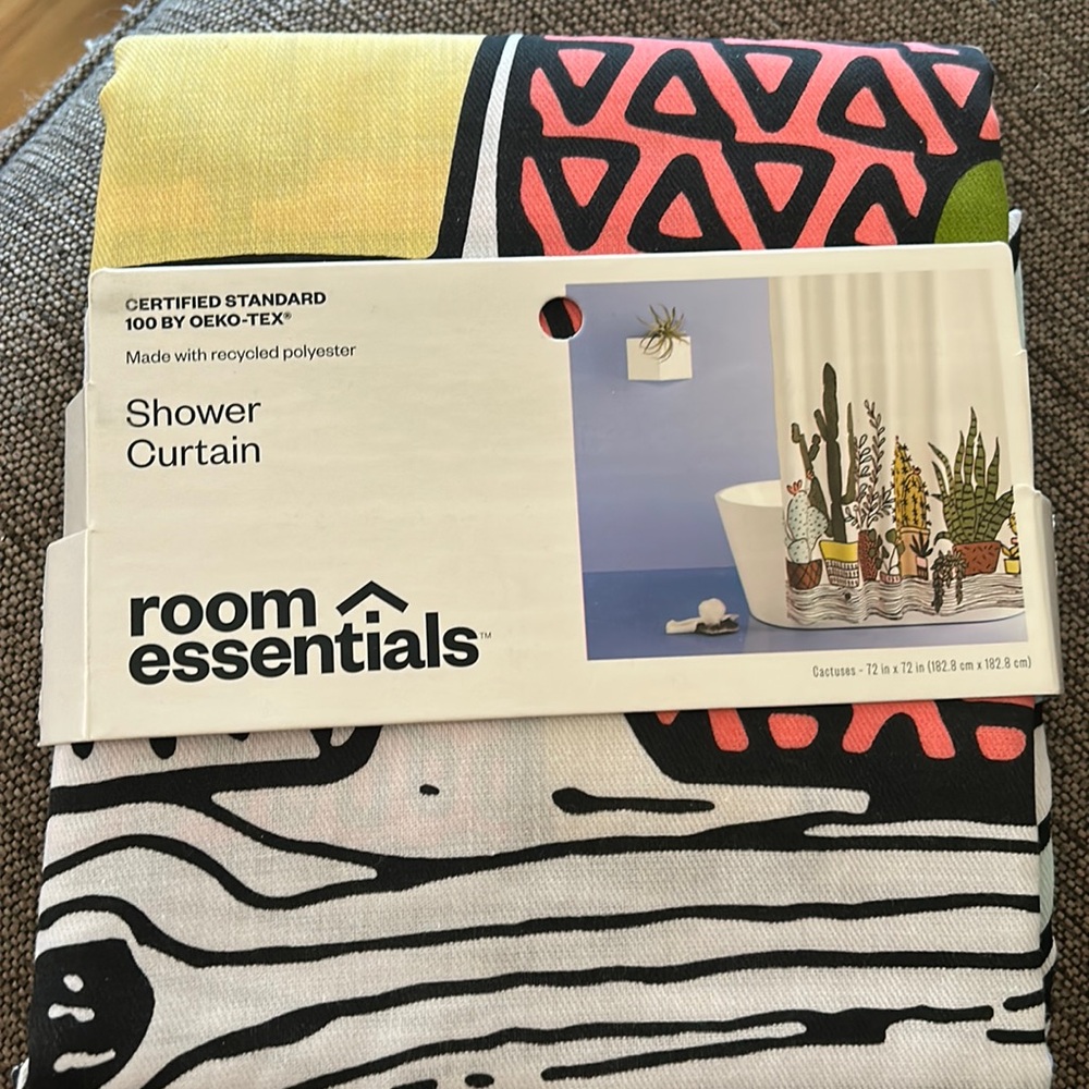 Room Essentials shower curtain